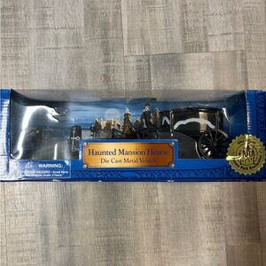 Disney Attraction Collection Haunted Mansion Hearse Metal Die Cast Vehicle